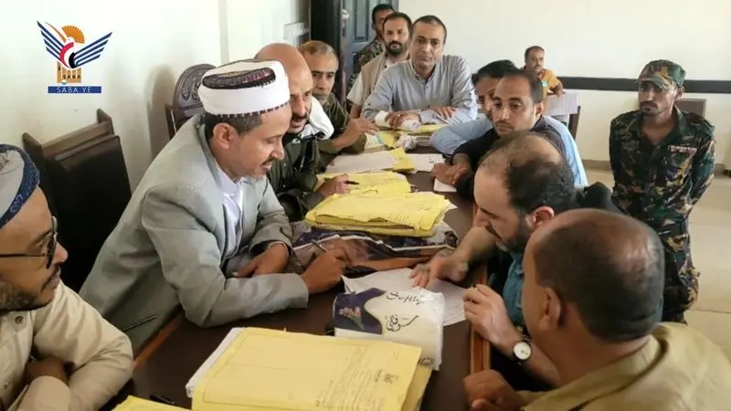 صورة أخبار *رئيس هيئة التفتيش القضائي يتفقد سير العمل القضائي في الحديدة