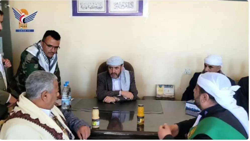 صورة أخبار *رئيس هيئة التفتيش القضائي يتفقد سير العمل في المحاكم بمحافظة ريمة