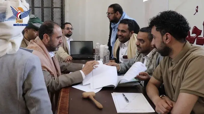 صورة أخبار رئيس هيئة التفتيش القضائي يتفقد سير العمل بالشعبة والمحكمة الجزائية المتخصصة بأمانة العاصمة